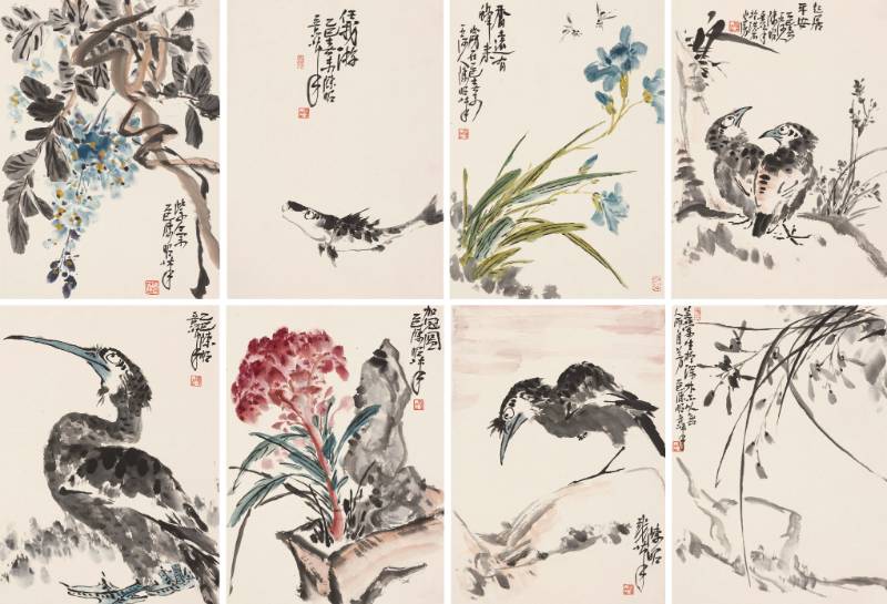 陈 昭四条屏二 - 图片 15